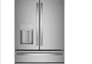 GEProfile 27.9 Cu. Pies Refrigerador Inteligente de Acero Inoxidable con 4 Puertas Francesas, Eléctrico y Portátil para Uso en Autocaravanas, Hogares y Hoteles - Product Image 4