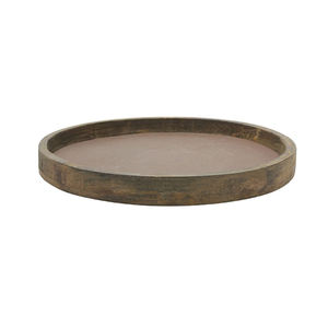 Plateau en bois massif taille et logo personnalisés vaisselle de petit déjeuner ustensiles de cuisine plateau de service vaisselle produits décoratifs - Product Image 1