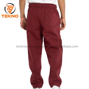 กางเกงกีฬาผู้ชายคุณภาพสูงกางเกงลำลองแบรนด์แฟชั่นใหม่สำหรับฤดูใบไม้ผลิฤดูใบไม้ร่วงผ้าป้องกันริ้วรอยผ้าซักสีเข้มออกแบบได้ตามต้องการ - Product Image 4