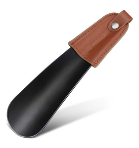 Chausse-pied en métal multicolore portable et personnalisé par l'usine Vente en gros Petit chausse-pied en cuir pour hommes et femmes - Product Image 3