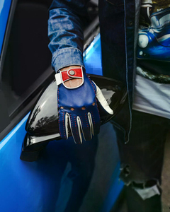 Gants de conduite en cuir de vache personnalisés à logo, très vendus, hautement performants, décontractés et élégants, avec une fonction de sécurité - Product Image 2