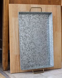 ถาดชุบสังกะสีพร้อมที่จับถาดชุบสังกะสีดีไซน์ยอดเยี่ยมถาดชุบสังกะสี - Product Image 2