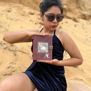 Nuevos diarios de bloqueo de cierre de cuero con herramientas manuales reales con diario de viaje de bloqueo de cuero Vintage tradicional bohemio medio plateado antiguo - Product Image 1