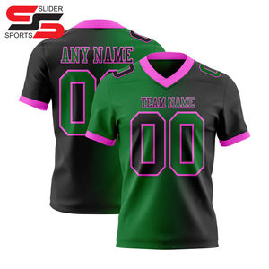 Maillot de football américain pas cher de sport en gros sur mesure OEM package de l'équipe uniforme de football américain entièrement personnalisé - Product Image 2