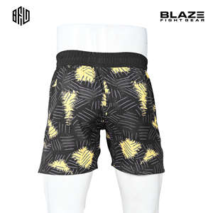 Pantalones Cortos de MMA Sin Gi con Logotipo Personalizado para Hombre, Pantalones Cortos Ligeros para Entrenamiento de Grappling, Elásticos en 4 Direcciones, Ropa de Lucha BJJ, Hechos en Pakistán - Product Image 4