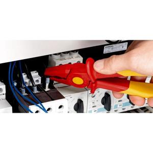 คีมปากแบนหุ้มฉนวน VDE ยี่ห้อ Knipex สำหรับงานพลาสติก - Product Image 2