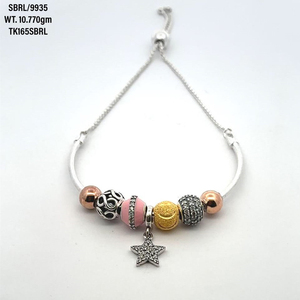 Nuevos dijes originales 925 plata esterlina Diy encanto para pulseras joyería estrella plata encanto con pulsera de alta calidad para mujer - Product Image 1