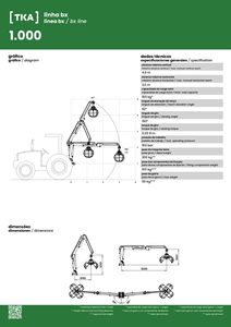 Grue hydraulique compacte TKA 1000F-Capacité de 150kg et portée verticale de 4.9m développée pour l'industrie de l'huile de palme-PRIX SUR DEMANDE - Product Image 6