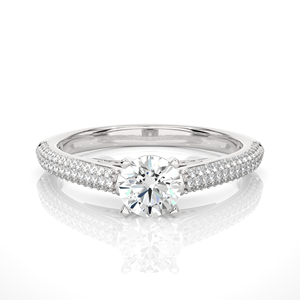 Anillo de Diamantes Premium con Acabado Único para Compradores de Alto Nivel, Anillo de Diamantes Cultivados en Laboratorio - Product Image 5