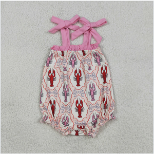 Combinaison pour bébé fille SR4032 Crawfish Rouge Rose - Product Image 5