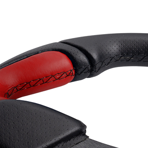 Volante sportivo X2 Poly - Pelle Rossa - Product Image 5