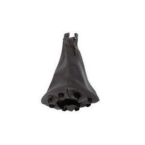 Black Leather Gear <b>Shift</b> Boot Compatible with Palio Siena Albea 96-> Car Gear <b>Knob</b> One Size Made in TR - Product Image 1