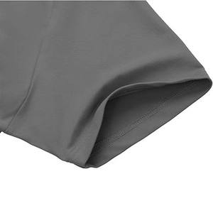 Vêtements de sport OEM personnalisés pour hommes créez votre propre logo pulls légers de grande taille en coton à demi-fermeture éclair polos pour vêtements pour hommes - Product Image 5