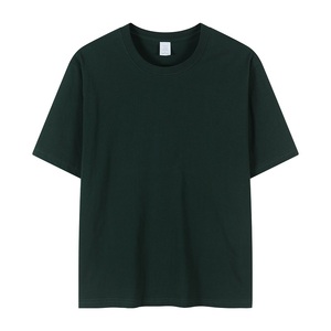 เสื้อยืดแฟชั่นแขนสั้นผ้าฝ้ายสีพื้นโลโก้ตามสั่ง - Product Image 6