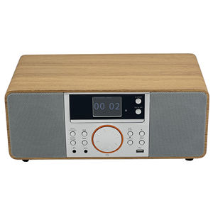 PLL FM-радио, звуковая система, <span class=keywords><strong>Bluetooth</strong></span>, 40 предустановленных станций, деревянный домашний Винтаж, цветной дисплей TFT CD MP3 <span class=keywords><strong>Dab</strong></span> +/<span class=keywords><strong>DAB</strong></span> - Product Image 1