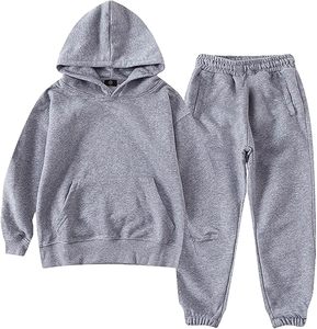 Sweat à capuche décontracté en molleton de coton lourd personnalisé, coupe régulière, épaules tombantes, streetwear, sweat à capuche uni pour homme - Product Image 5