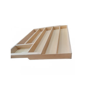 Vaisselle dorée en acier inoxydable à forte valeur ajoutée Ensemble de couverts en argent 24 pièces avec boîte en bois - Product Image 1