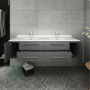 Modern Home Furniture Set Ready to Assemble Wooden Cabinets <b>for</b> Bathroom & <b>Kitchen</b> OEM ODM Wood Meta Lavabo <b>Sideboards</b> Wholesale - Product Image 2