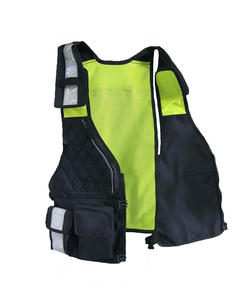 Gilet réfléchissant personnalisé vêtements de travail vêtements de sécurité de construction gilet de travail réfléchissant avec poche de logo de la société vietnamienne - Product Image 5