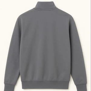 เสื้อแจ็คเก็ตเทรนนิ่งผู้ชายคุณภาพสูง แบบซิป ลายเรียบ คอตั้ง ระบายอากาศ กันลม เหมาะสำหรับฤดูหนาว สไตล์สปอร์ต - Product Image 6