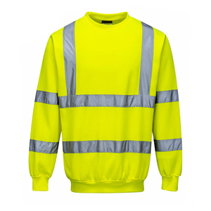 2025 nouveauté pull personnalisé chemises de travail haute visibilité à manches longues sweats haute visibilité vêtements de sécurité réfléchissants - Product Image 4