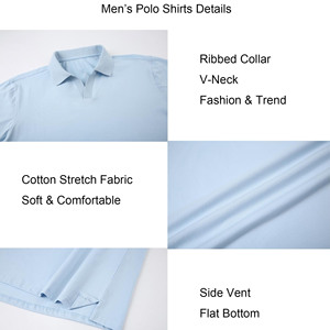 Custom Design Logo Bulk Wholesale Cotton Short Sleeve Knitted Polo <b>Shirts</b> High Quality Outdoor Golf Knitted Men's Polo <b>Shirts</b> - Product Image 6