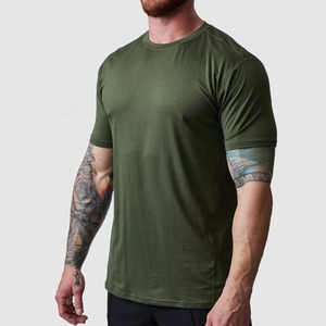 T-shirt à manches courtes extensible surdimensionné à épaules tombantes à bon prix pour hommes - Product Image 6
