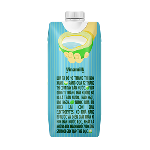 Agua de coco fresca Vinamilk-Precio de Fábrica Listo para Beber-Caja 330ml X 24 Cajas - Product Image 3