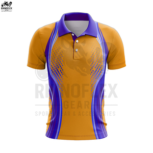 Jersey de Cricket Transpirable con Diseño Personalizado, Alta Calidad, 100% Poliéster, Servicio OEM en Venta - Product Image 4