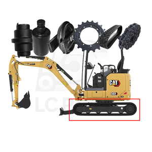 CAT Mini escavatore 302.5C 302CR fannullone anteriore per Caterpillar 302 serie cingoli parti del carrello - Product Image 3
