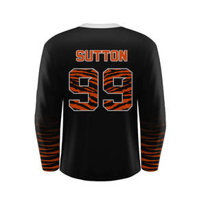 2025 nouveau maillot de Hockey sur glace personnalisé professionnel hommes équipe porter respirant Durable Polyester tissu OEM ODM approvisionnement d'usine - Product Image 6