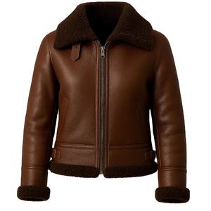 Chaqueta de Cuero para Mujer, Chaqueta de Piel Sintética de Alta Calidad, Proveedor de Chaquetas de Motocicleta de Cuero al por Mayor - Product Image 1