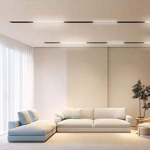 Hiện đại trong nhà LED theo dõi ánh sáng SMD Chip lõm mặt dây dẫn đèn nhôm cơ thể từ tuyến tính nam châm theo dõi cao CRI 90 - Product Image 6