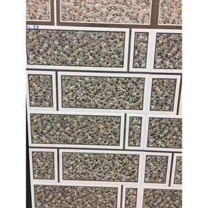 กระเบื้องเซรามิคติดผนังลายหินธรรมชาติ3D ขนาด12X24 30x60ซม. กระเบื้องเคลือบเงามันวาวความสูงภายนอก - Product Image 3