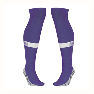 Venta al por mayor de calcetines deportivos al aire libre antideslizantes calcetines de fútbol personalizados con impresión digital logotipo inferior de longitud larga mezcla de algodón - Product Image 1