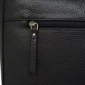 Bolso Hobo holgado de cuero auténtico de grano de guijarro tostado de alta calidad hecho a mano bohemio Vintage directo de fabricante indio superior - Product Image 5