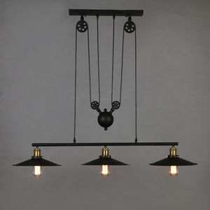 Lampe suspendue en métal de style restaurant conçue pour les espaces commerciaux avec une construction solide et un éclairage élégant - Product Image 1