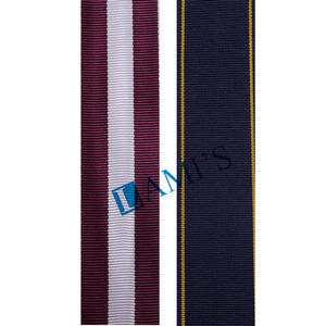 High Quality Ceremony Use Uniform Ribbon & <b>Braids</b> with Water Mylar Material Quality Products <b>Accessories</b> Medal Ribbon - Product Image 3