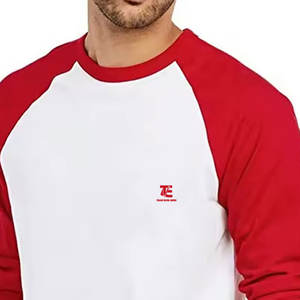 Camiseta de Manga Larga para Hombre, Moderna, Estampada, Personalizada, de Poliéster y Algodón, Corte Holgado, MOQ Bajo - Product Image 6