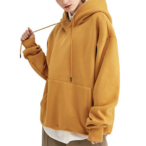 Top Trending Men's Classic Stylish Cotton Pullover Hoodie Comfortable <b>Plain</b> <b>Sweatshirt</b> Fit Puff Embroidered Customizable Logo - Product Image 3