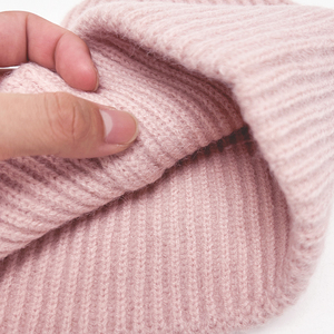 Custom Logo 100% <b>Wool</b> Knitted <b>Beanies</b> Winter Warm Blank Solid Color <b>Hats</b> Bows for Beach Wear Featuring Digital Printing Argyle - Product Image 5