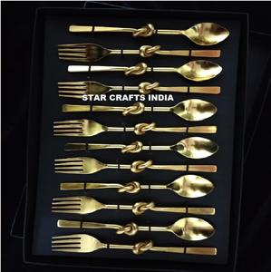 Premium Silverware Set Hotels & Restaurants Uses Reusable High Quality Stainless Steel <b>Mirror</b> Polished Cutlery Set And Flatware - Product Image 4