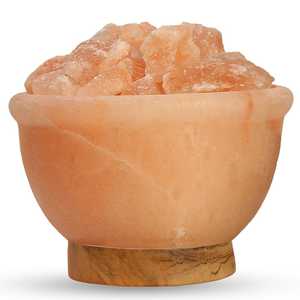 100% pur sel de l'Himalaya lampe changement de couleur LED excellente qualité USB décoratif feu bol Animal sculpté Style produit en gros - Product Image 2