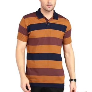 Polo homme de haute qualité 100% coton, grande taille / Prix d'usine en gros, couleur personnalisée, polo homme léger - Product Image 1