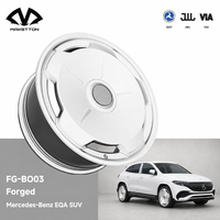 Jantes en alliage monobloc forgées Makstton BO03 personnalisées 6061-T6, 16-22 pouces, 5 trous, pour SUV électrique Mercedes-Benz EQA