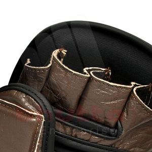 ถุงมือฝึกมวยแบบครึ่งนิ้วทำจากหนัง PU สำหรับทุกเพศถุงมือฝึกมวยแบบมืออาชีพปรับแต่งได้ - Product Image 3