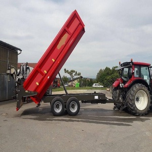 Remolque hidráulico de 2 ruedas para tractor, remolque detrás de tractores, remolques agrícolas. - Product Image 2