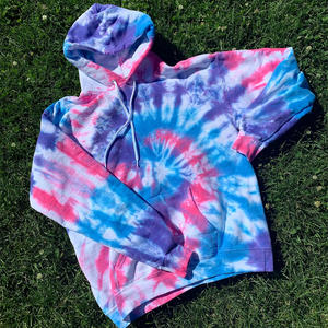 Conjunto personalizado de Sudadera con capucha Tie Dye, Jersey cómodo, conjunto de pantalones de chándal con bordado de impresión personalizado y opciones de etiqueta privada - Product Image 5