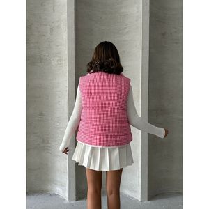 Chaleco Inflable Acolchado con Diseño Estampado para Mujer, Venta al Por Mayor, Marca Pitikale - Product Image 1