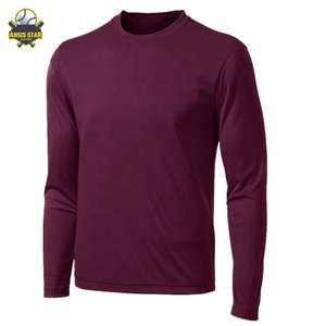 Service OEM Haute Qualité Personnalisé 180Gsm T-shirt à Manches Longues pour Hommes avec Design Personnalisé Top T-shirt pour Hommes - Product Image 5